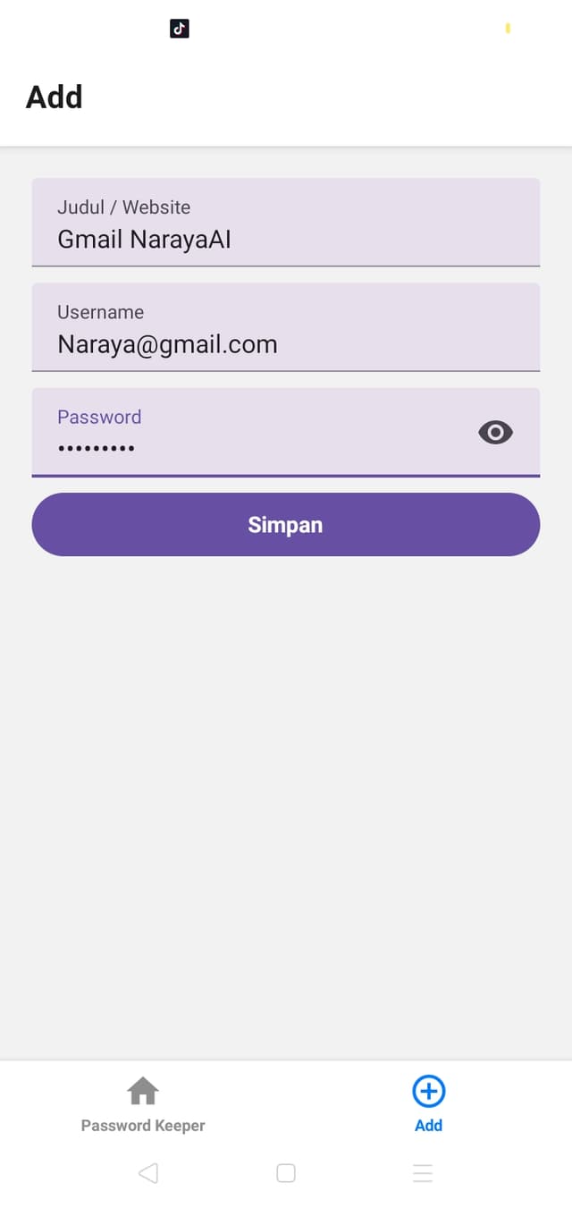 Brankas Password 3